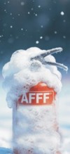 100% AFFF foam (-50°C)